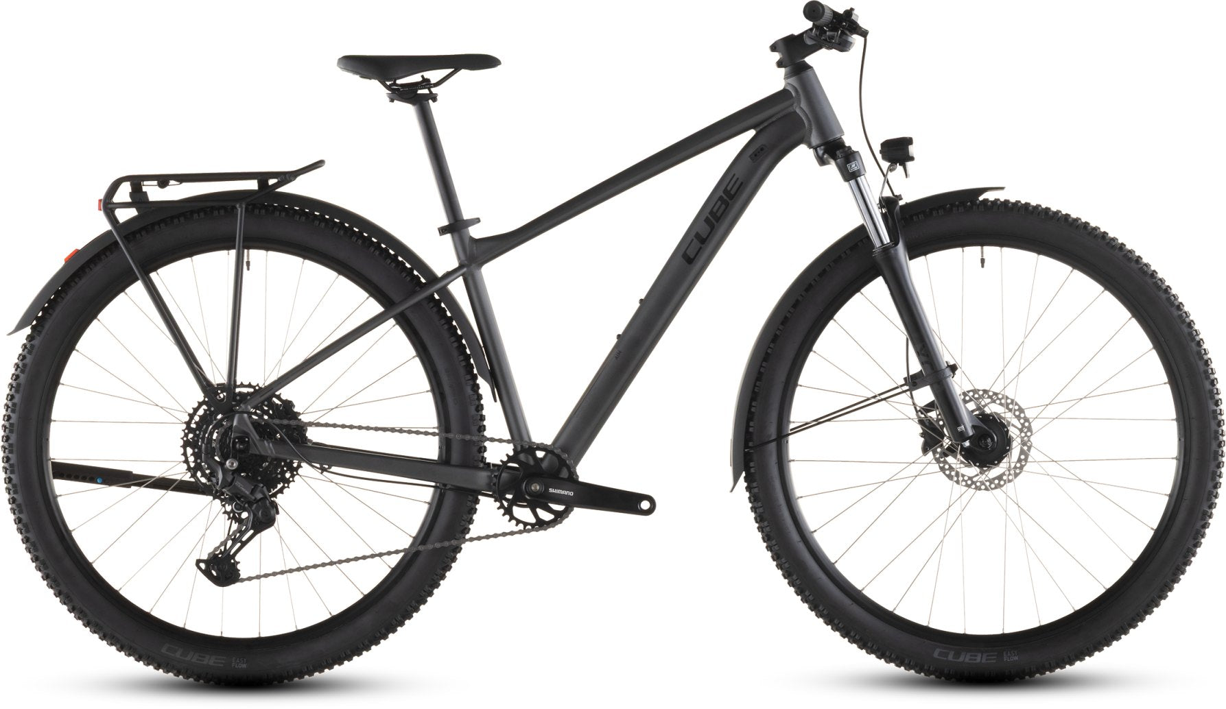 CUBE AIM PRO FE HARDTAIL MTB BIKE 2026 SLATEBLACK' N 'BLACK