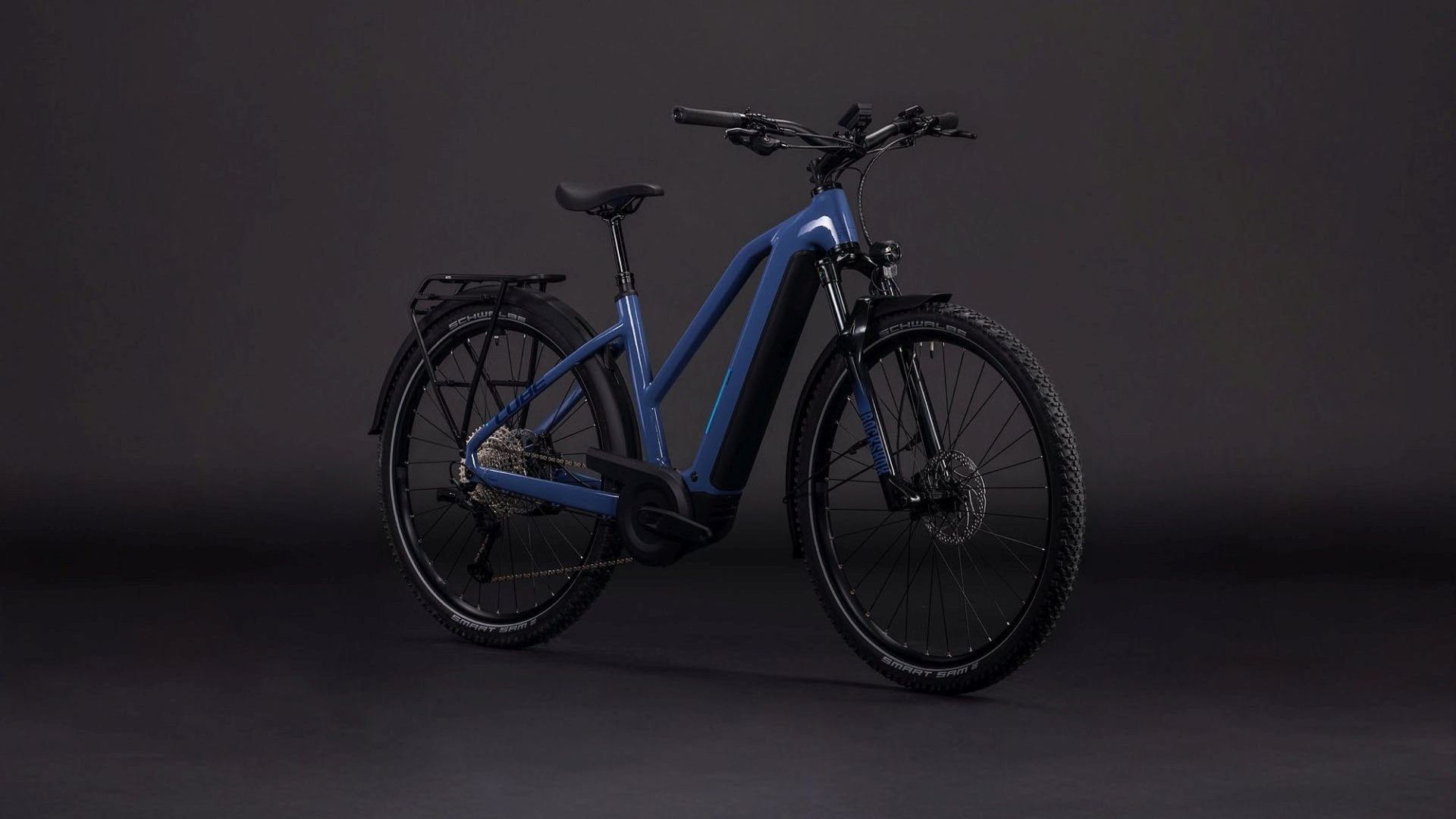 CUBE NURIDE HYBRID EXC 800 TRAPEZE eTREKKING BIKE 2026 JEANSBLUE' N 'BLUE