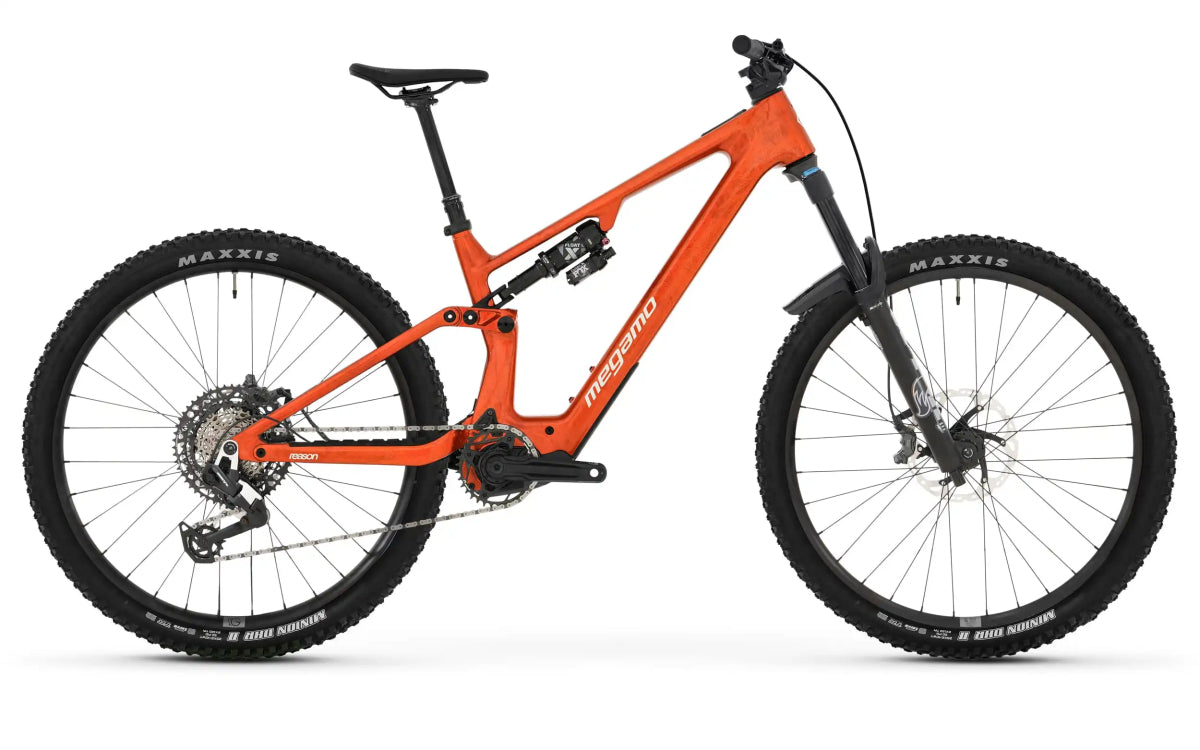 MEGAMO REASON CARBON 05 FS eMTB BIKE 2027 AMBER ORANGE