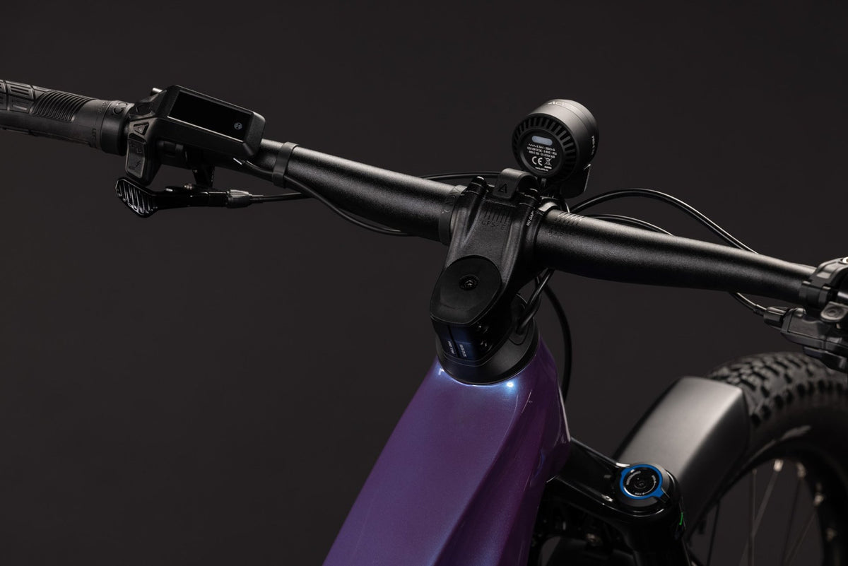 CUBE STEREO HYBRID ONE44 PRO 800 FE eMTB BIKE 2027 BLUEIRIS 'N' PURPLE