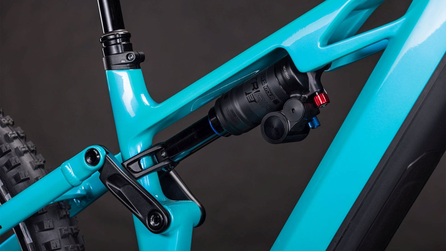 CUBE STEREO HYBRID ONE77 RACE 800 eMTB BIKE 2026 SWIMMINGPOOL' N 'BLACK