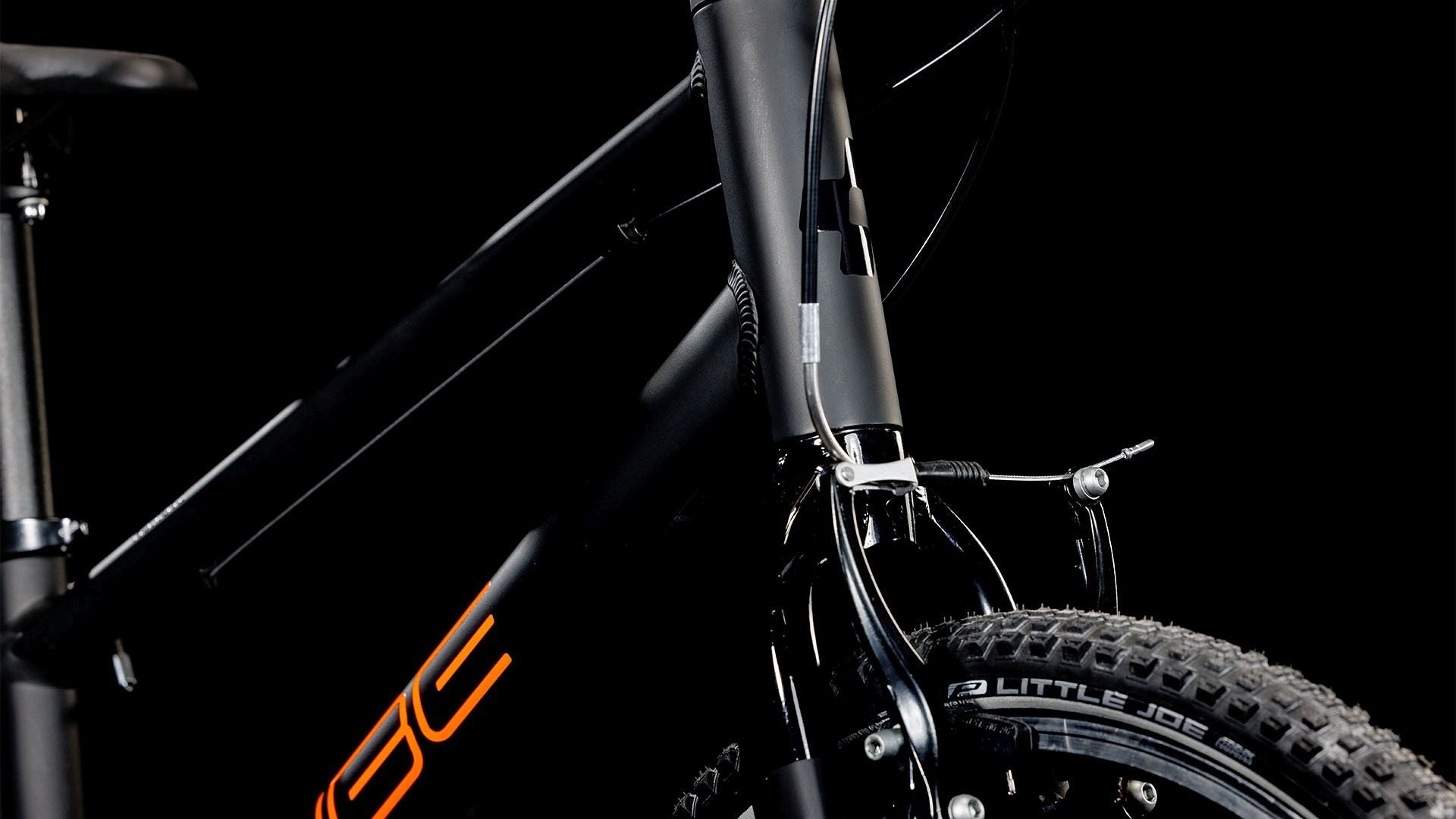 CUBE NUMOVE 200 KID'S MTB BIKE 2025 BLACK' N 'ORANGE