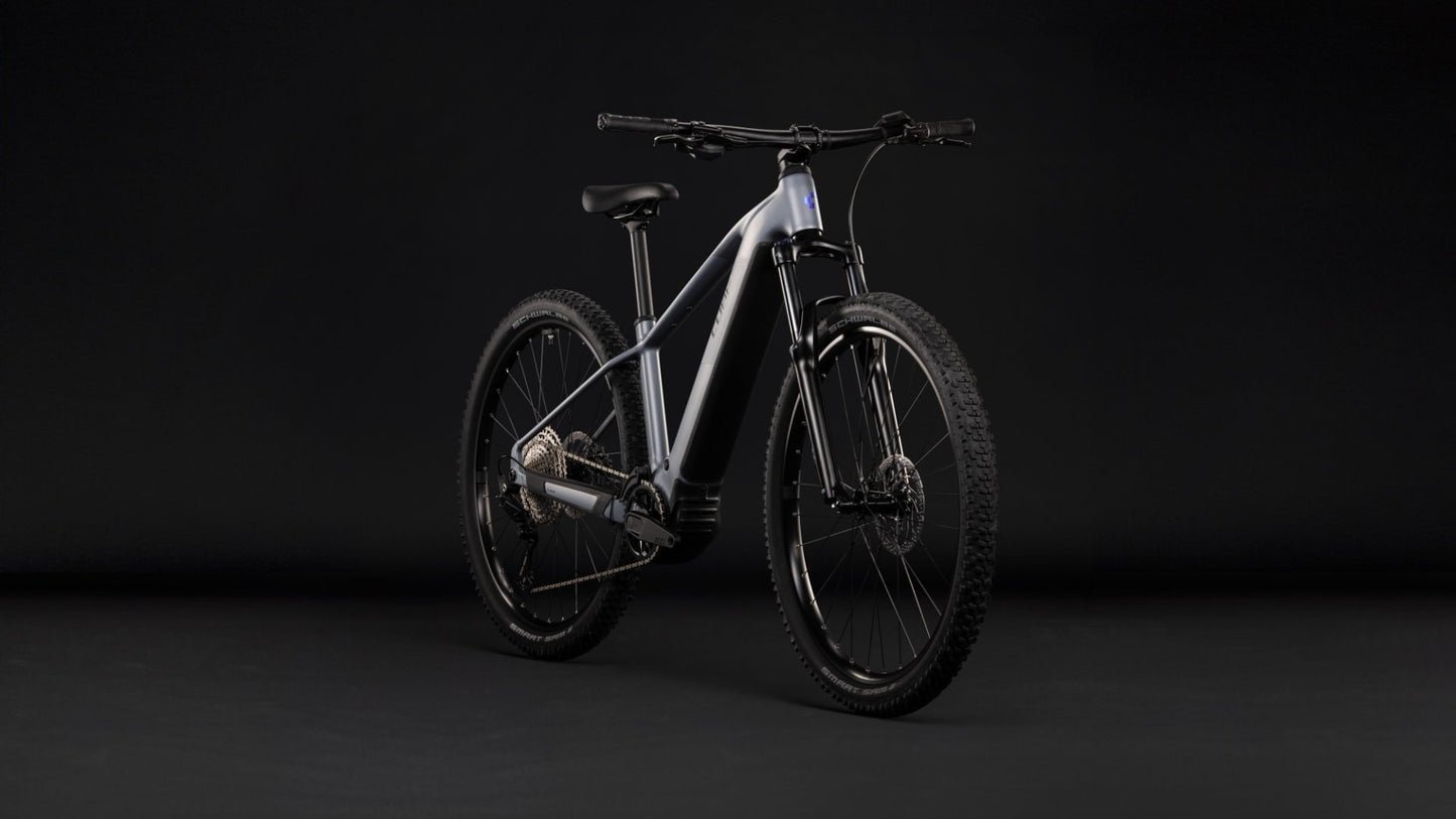 CUBE REACTION HYBRID PERFORMANCE 720 HARDTAIL eMTB BIKE 2027 ASHGREY 'N' PRISM
