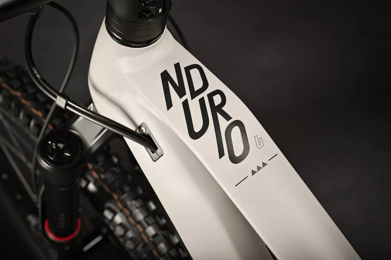 HAIBIKE NDURO 6 FULL SUSPENSION eMTB BIKE 2025 MATT URBAN GREY/BLACK
