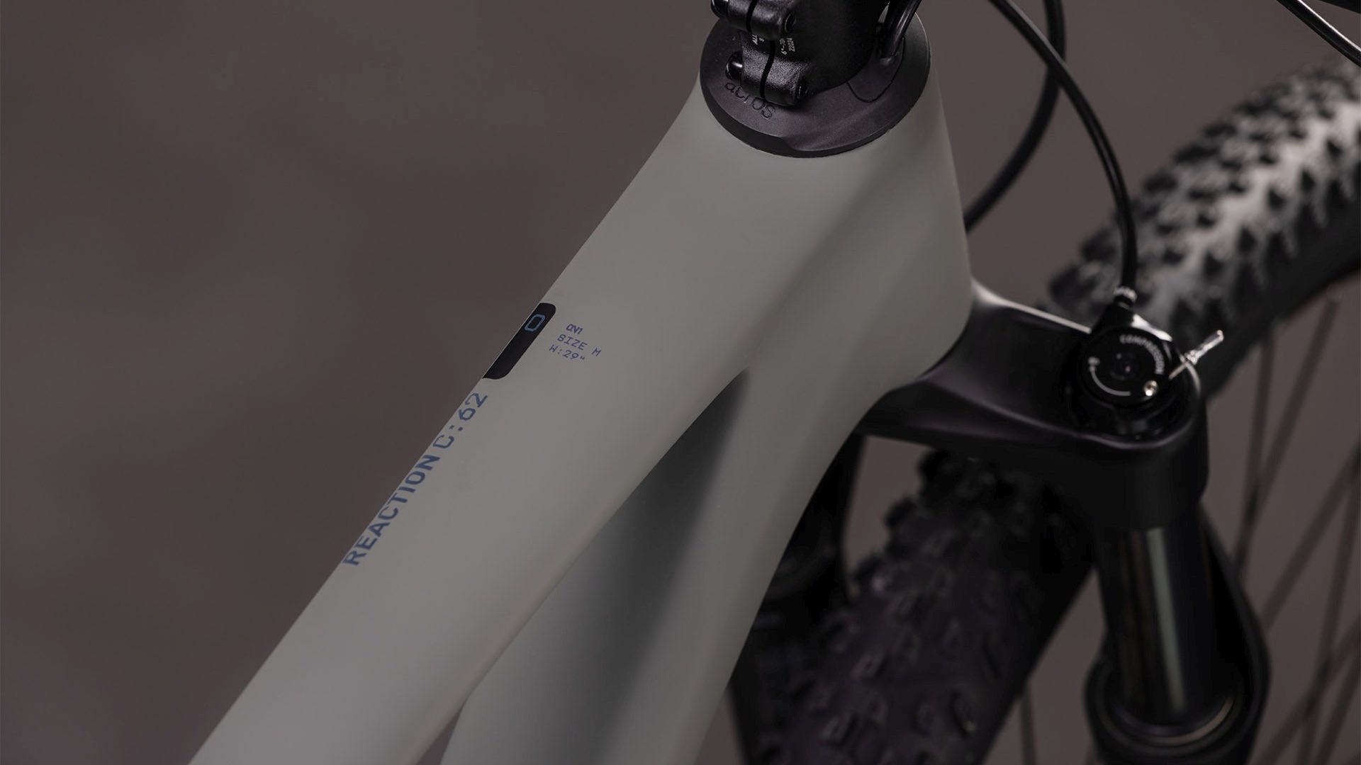 CUBE REACTION C:62 ONE HARDTAIL MTB BIKE 2026 OLDGREY' N 'BLACK
