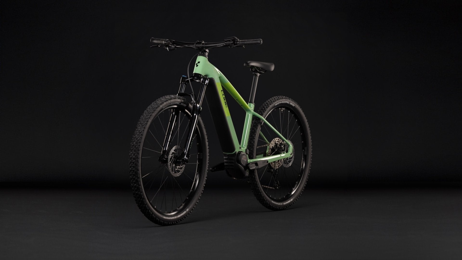 CUBE REACTION HYBRID ONE 720 HARDTAIL eMTB BIKE 2027 CACTUS 'N' BLACK