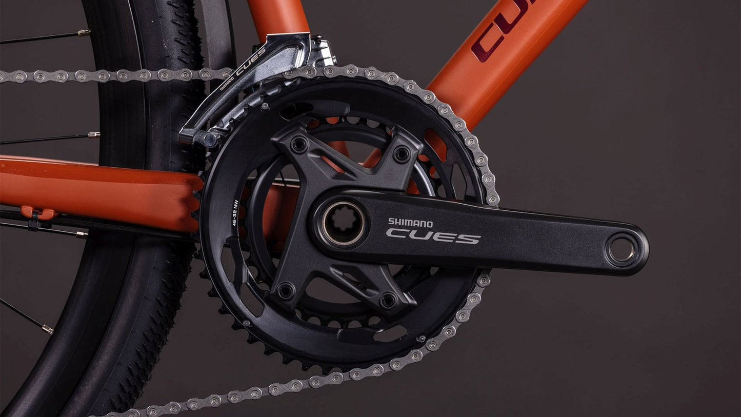 CUBE NULANE RACE FE GRAVEL BIKE 2026 AMBER' N 'BLACK
