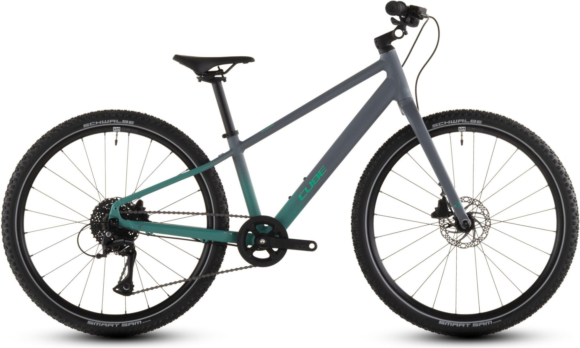 CUBE NUMOVE 240 DISC KID'S BIKE 2026 LAVAGREY' N 'COOLGREEN