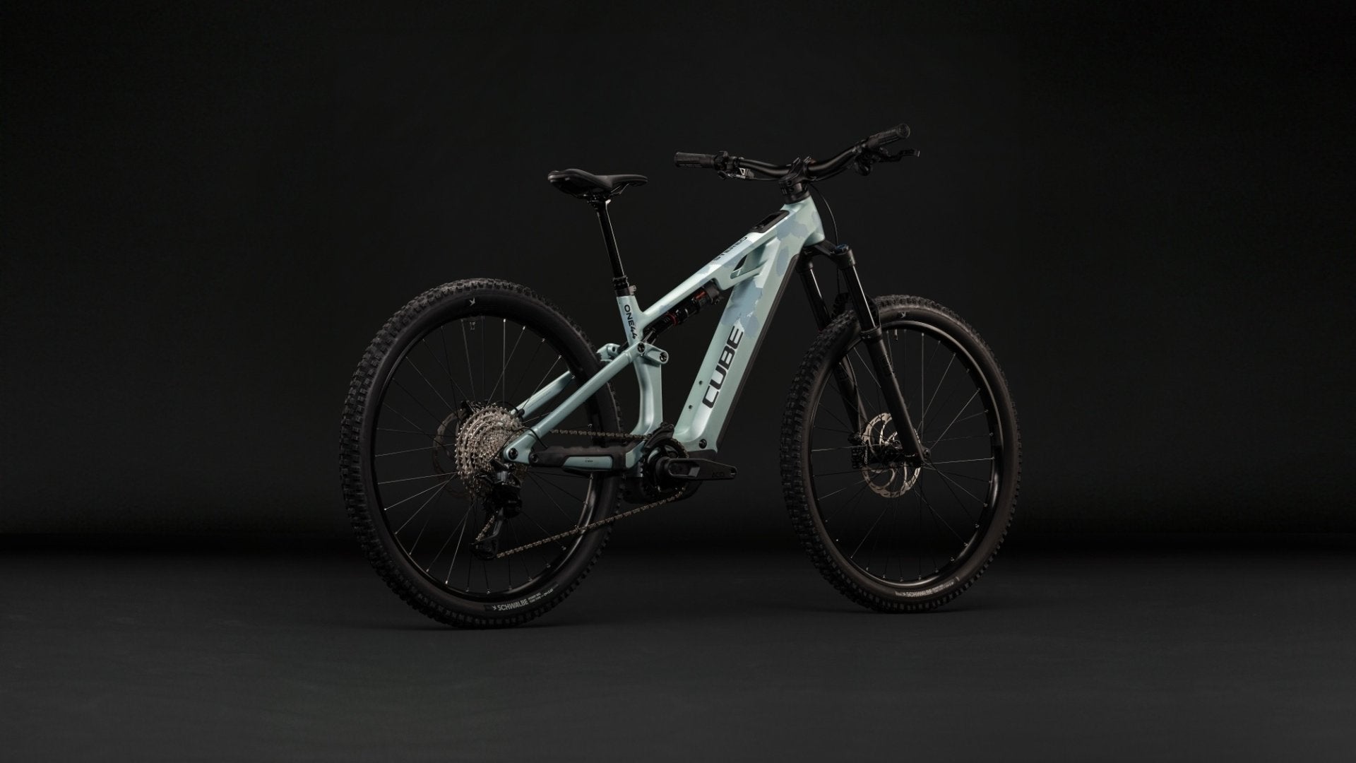 CUBE STEREO HYBRID ONE44 HPC PRO 800 eMTB BIKE 2027 PEARLAQUA 'N' BLACK