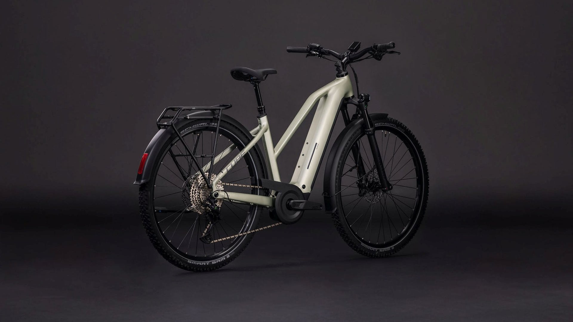 CUBE NURIDE HYBRID EXC 800 TRAPEZE eTREKKING BIKE 2026 LEMONGRASS' N 'REFLEX