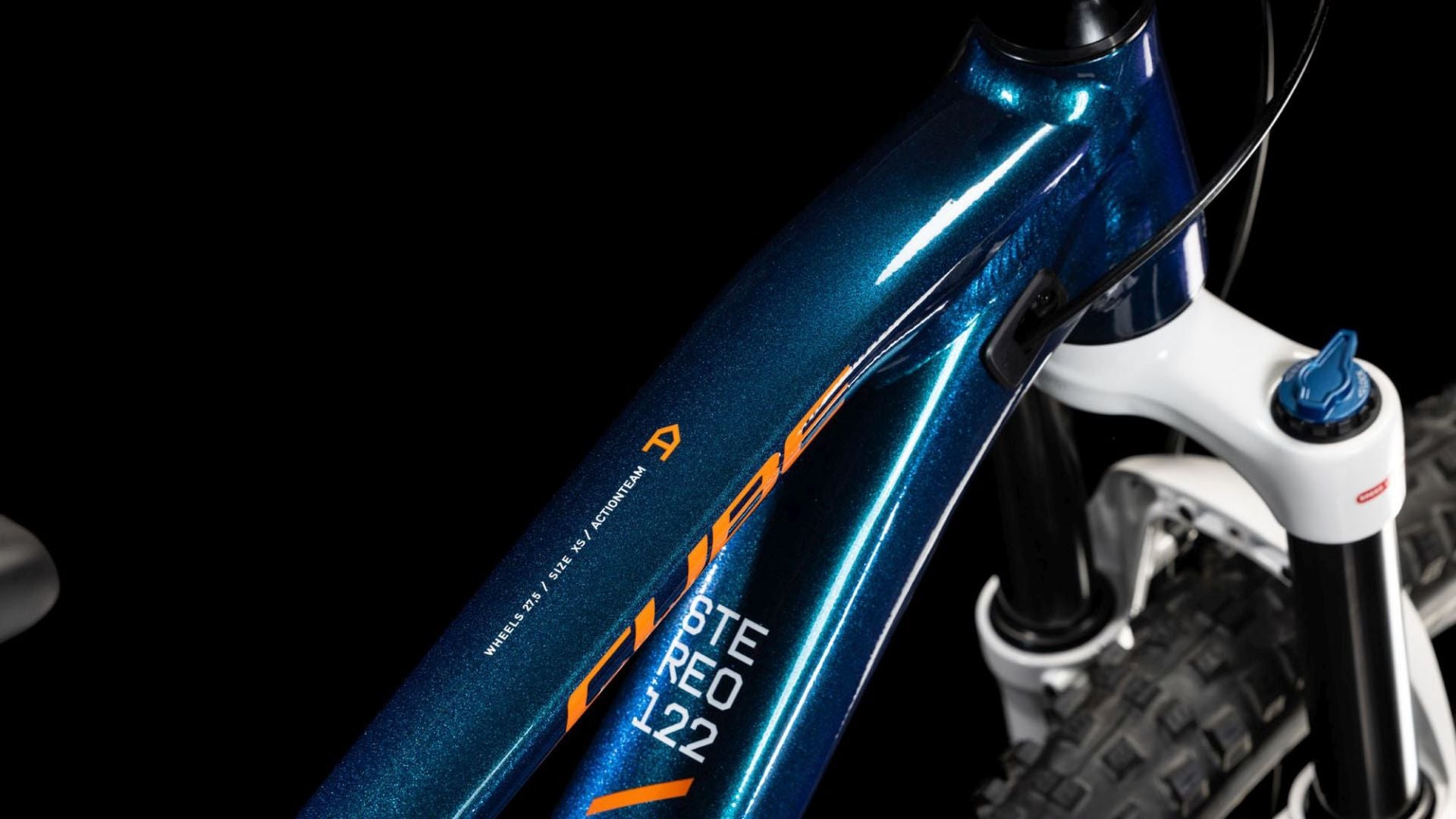 CUBE STEREO ONE22 ROOKIE KID'S FS MTB BIKE 2026 ACTIONTEAM