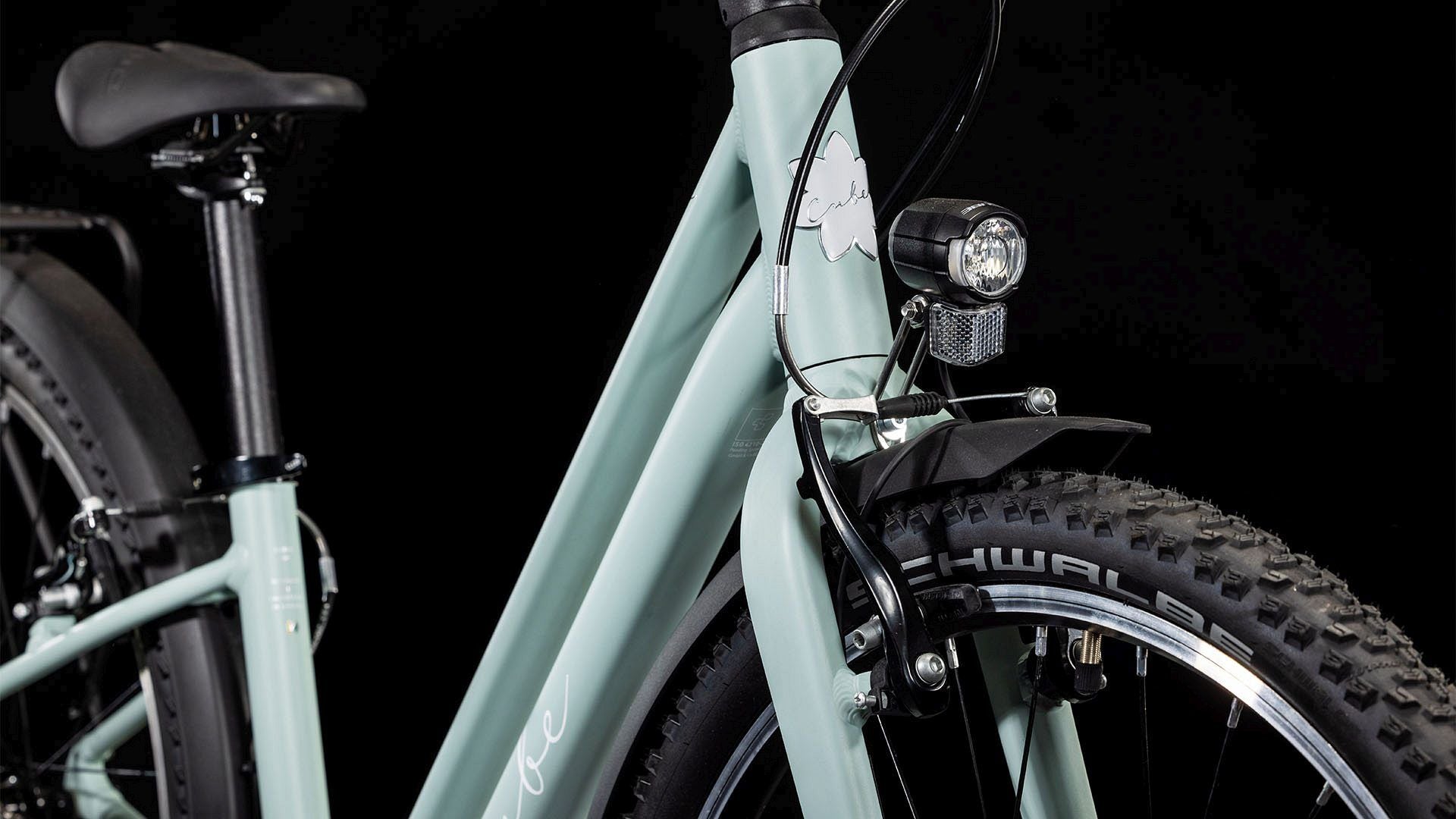CUBE ELLA 240 KID'S BIKE 2025 ALOEGREEN' N 'WHITE