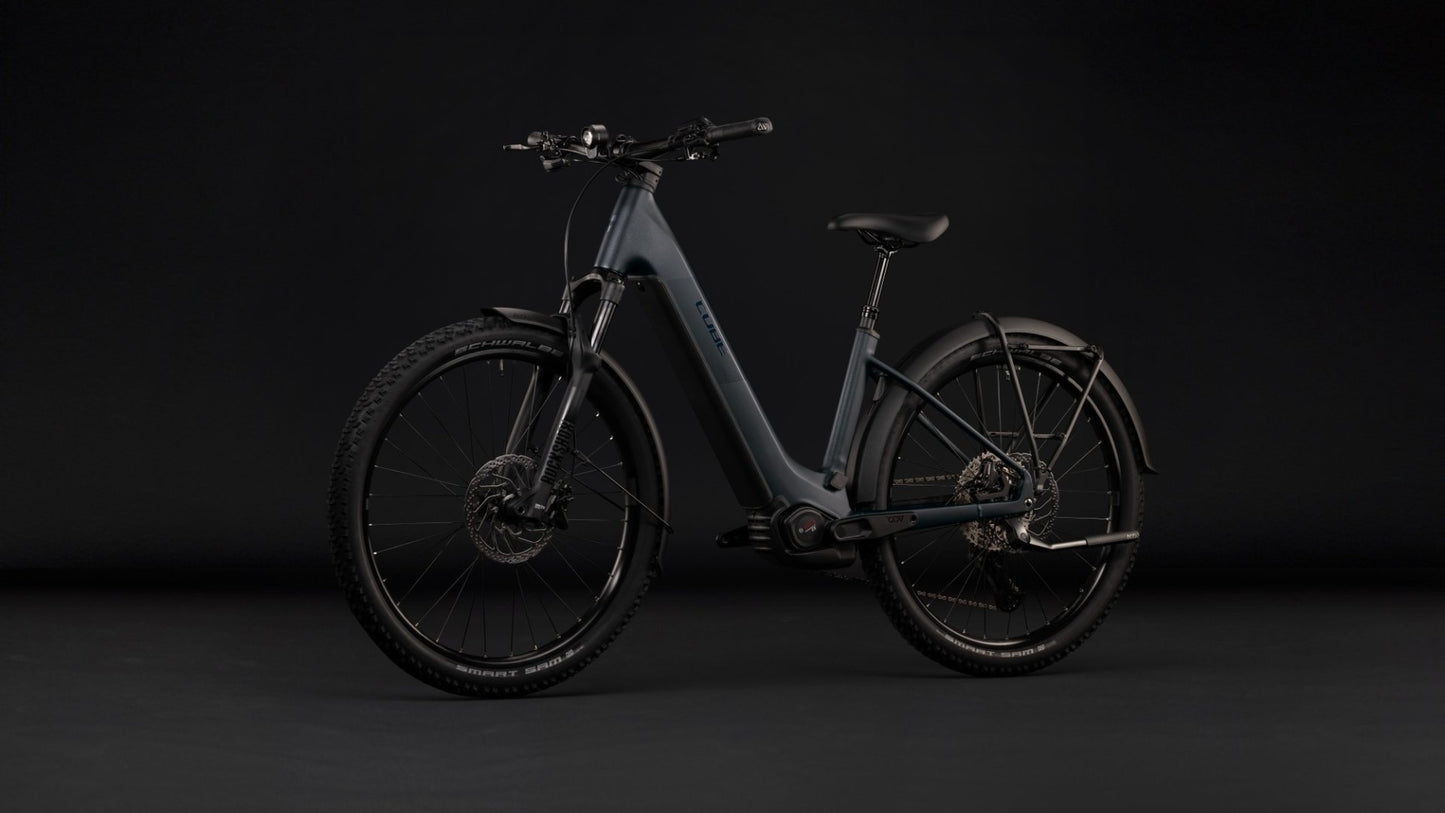 CUBE REACTION HYBRID PRO 800 FE HARDTAIL eMTB BIKE 2027 SILVERDUST 'N' PRISM (EASY ENTRY)