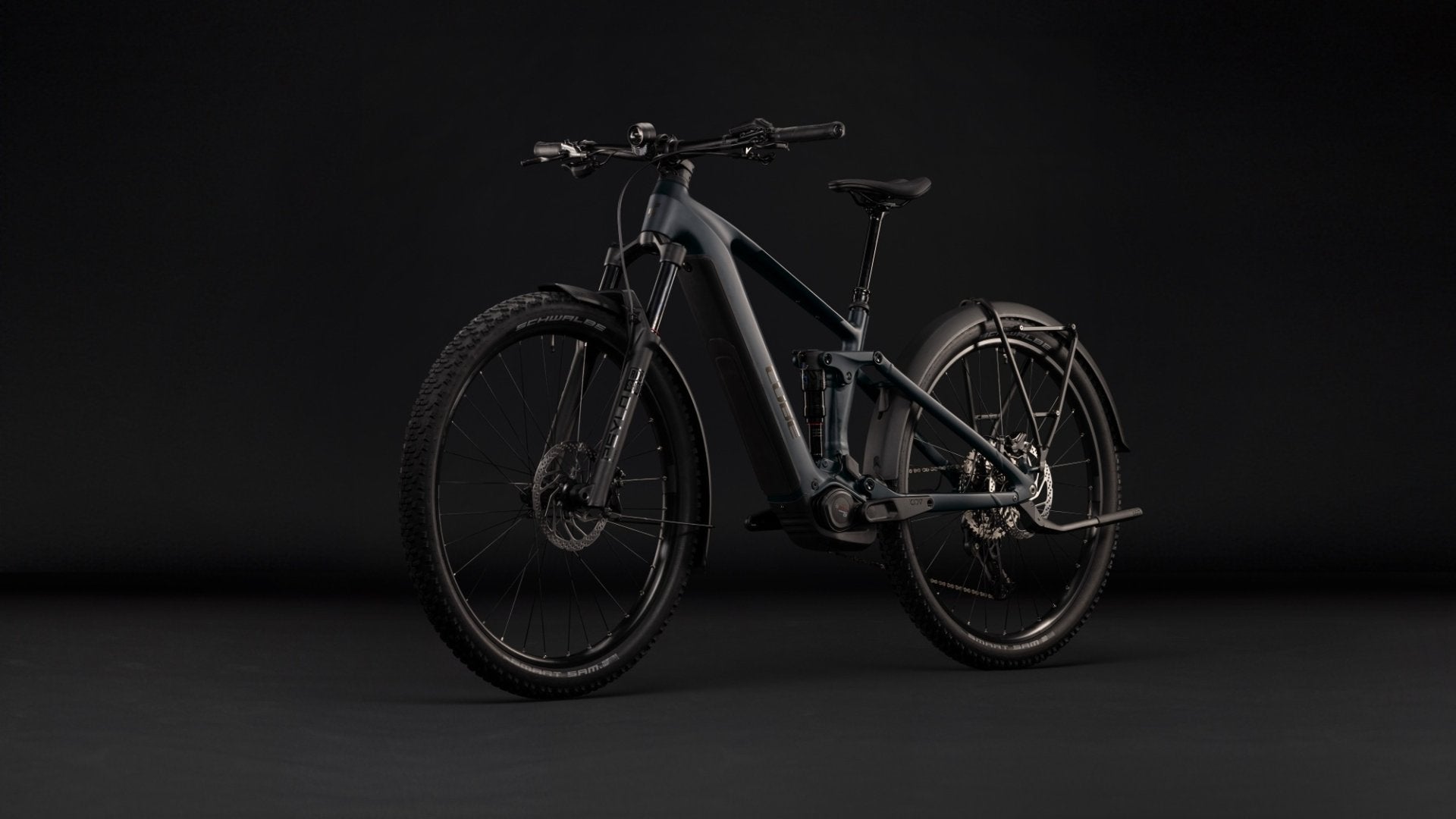 CUBE STEREO HYBRID ONE44 ELECTRIC MTB BIKE 2027 COAL 'N' BLACK