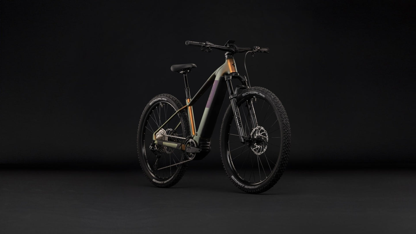 CUBE REACTION HYBRID SLX 800 HARDTAIL eMTB BIKE 2027 AUTUMN 'N' BLACK
