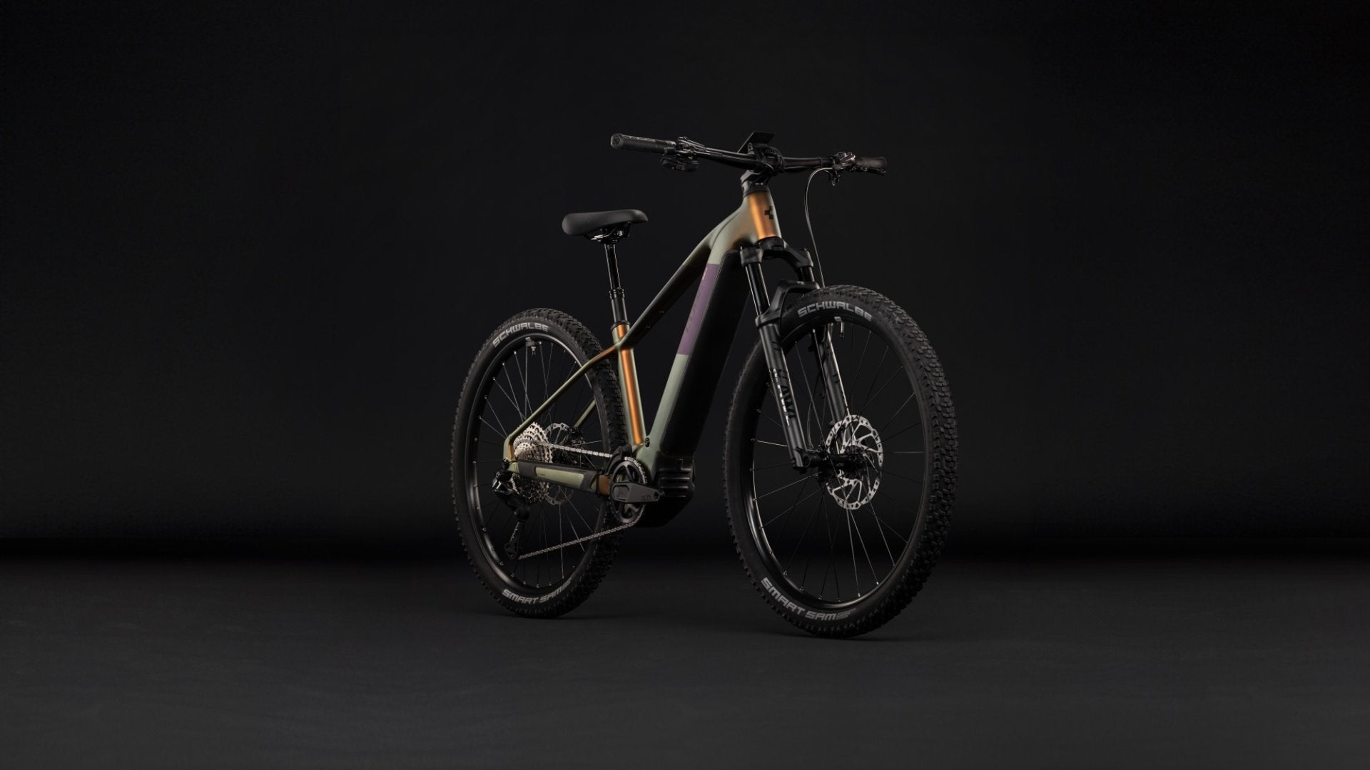 CUBE REACTION HYBRID SLX 800 HARDTAIL eMTB BIKE 2027 AUTUMN 'N' BLACK