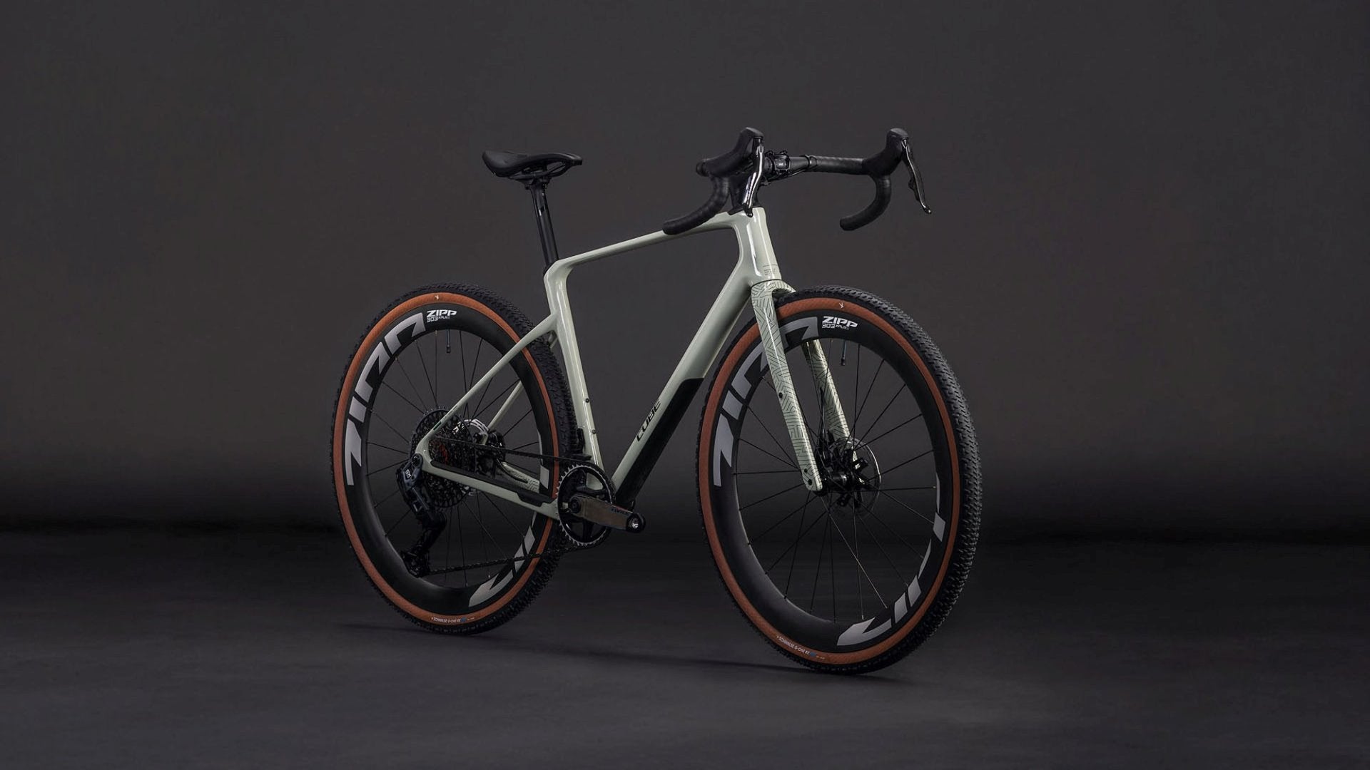 CUBE NUROAD C:62 SLX GRAVEL BIKE 2026 REEDBEIGE' N 'CHROME
