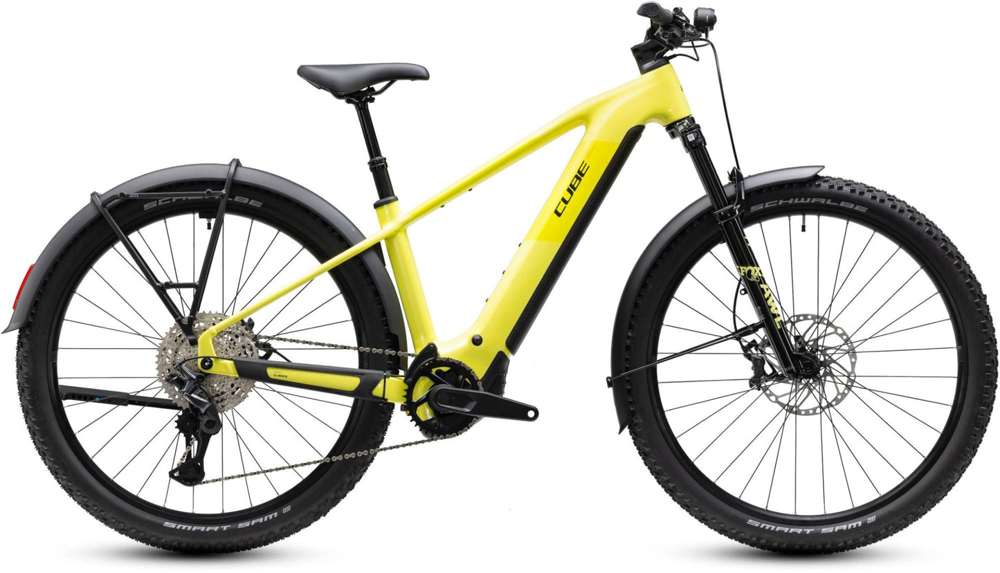 CUBE REACTION HYBRID RACE 800 FE eMTB BIKE 2027 BANANASPLIT 'N' BLACK
