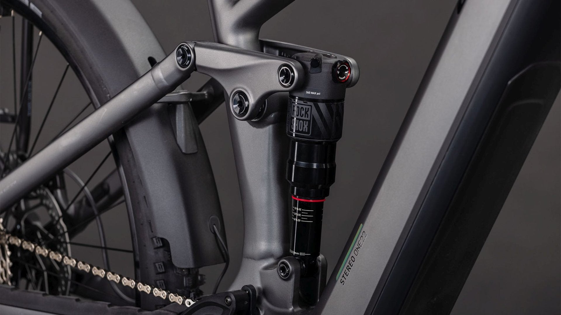 CUBE STEREO HYBRID ONE22 RACE 800 FE eMTB BIKE 2026 SLABGREY' N 'CHROME