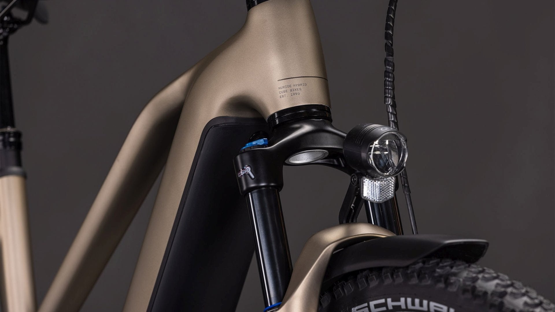 CUBE NURIDE HYBRID PRO 800 TRAPEZE eTREKKING BIKE 2026 FLASHSTONE' N 'CHROME