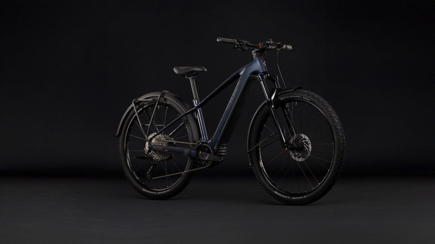 CUBE REACTION HYBRID ONE 720 FE HARDTAIL eMTB BIKE 2027 OOLONGGREY 'N' REFLEX