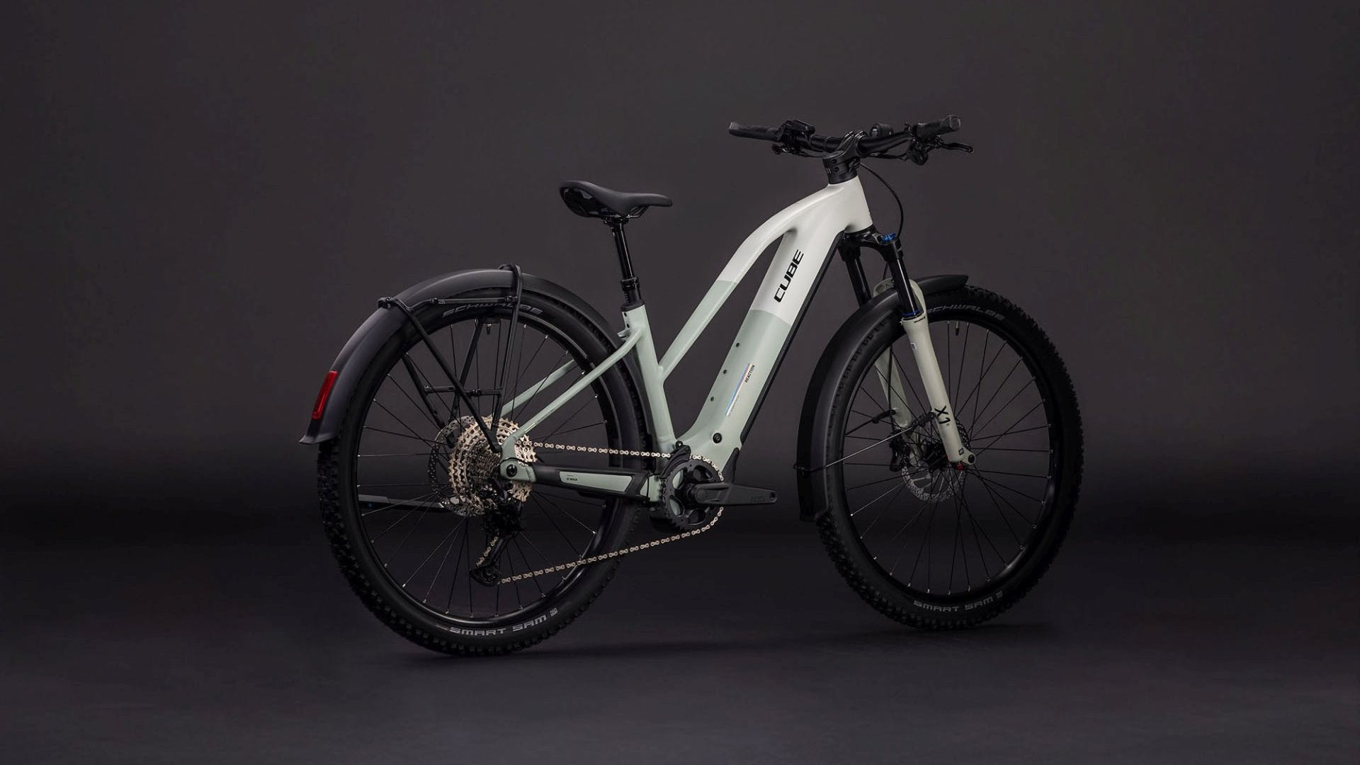 CUBE REACTION HYBRID PRO 800 FE TRAPEZE eMTB BIKE 2026 DESERTSTONE' N 'DRIEDHERBS