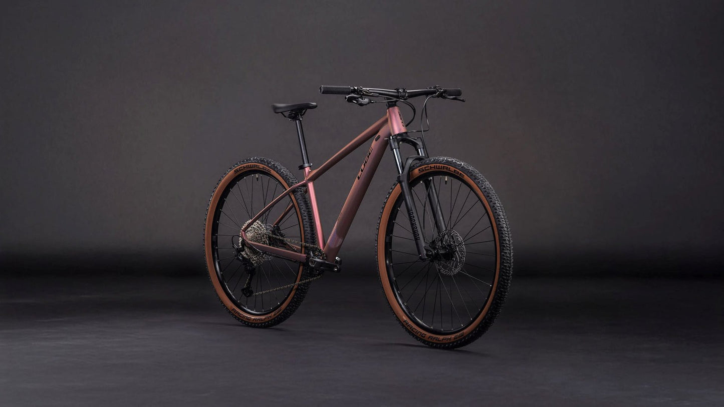 CUBE REACTION PRO HARDTAIL MTB BIKE 2026 SHIFTBLUSH' N 'BLACK