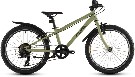 CUBE ACID 200 FE KID'S MTB BIKE 2026 LIGHTOLIVE' N 'ORANGE