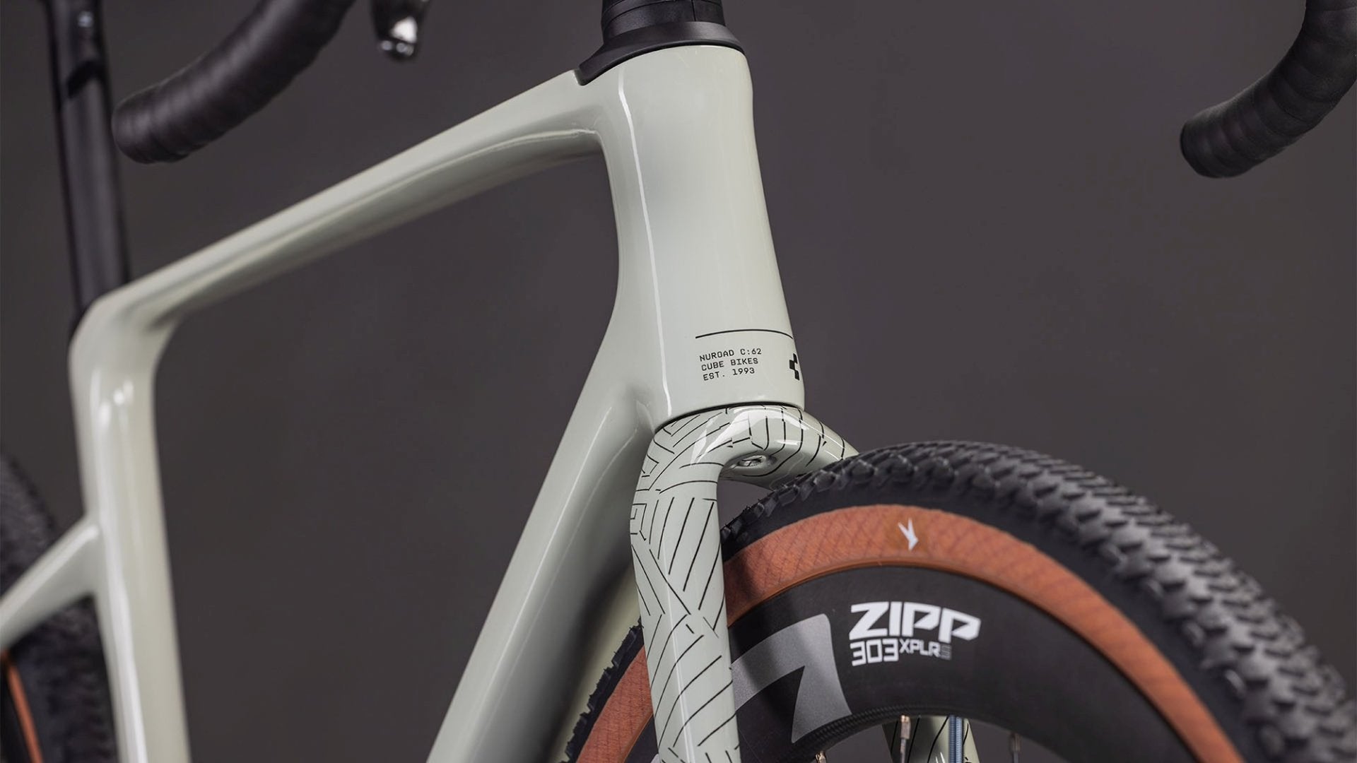 CUBE NUROAD C:62 SLX GRAVEL BIKE 2026 REEDBEIGE' N 'CHROME