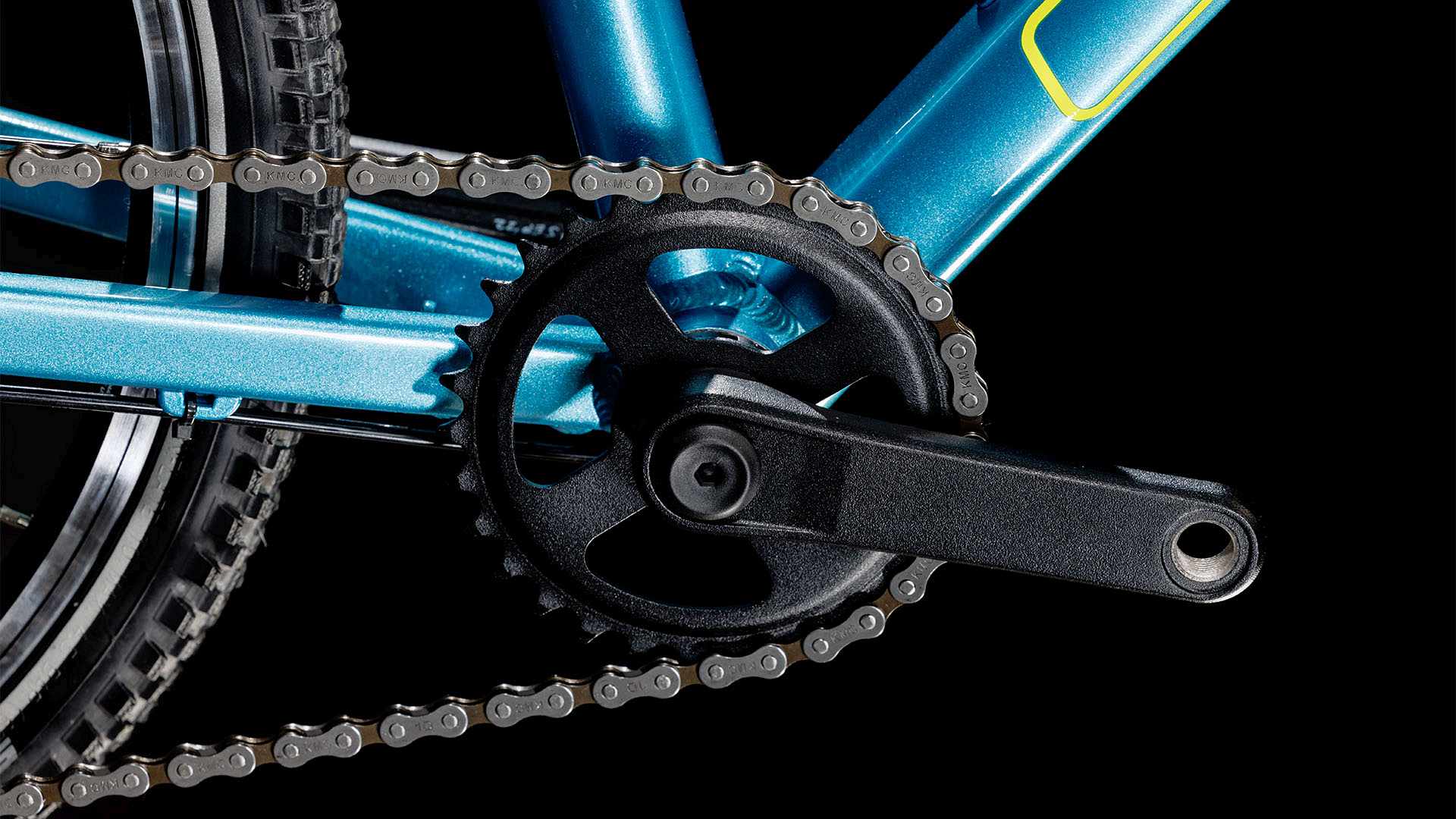 CUBE NUMOVE 200 KID'S MTB BIKE 2025 BLUE' N 'LIME