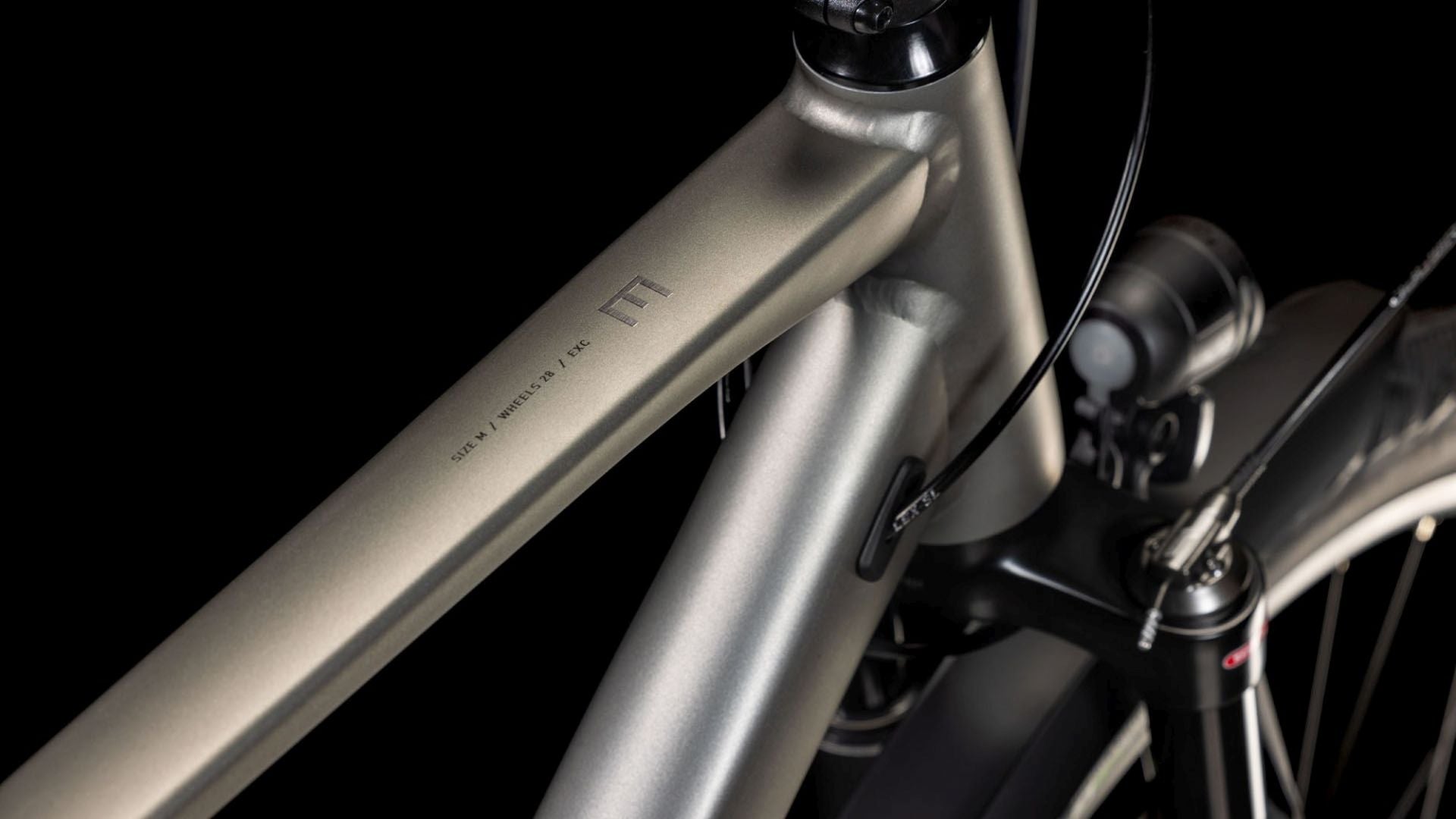 CUBE KATHMANDU EXC TREKKING BIKE 2025 GREY' N 'BLACK
