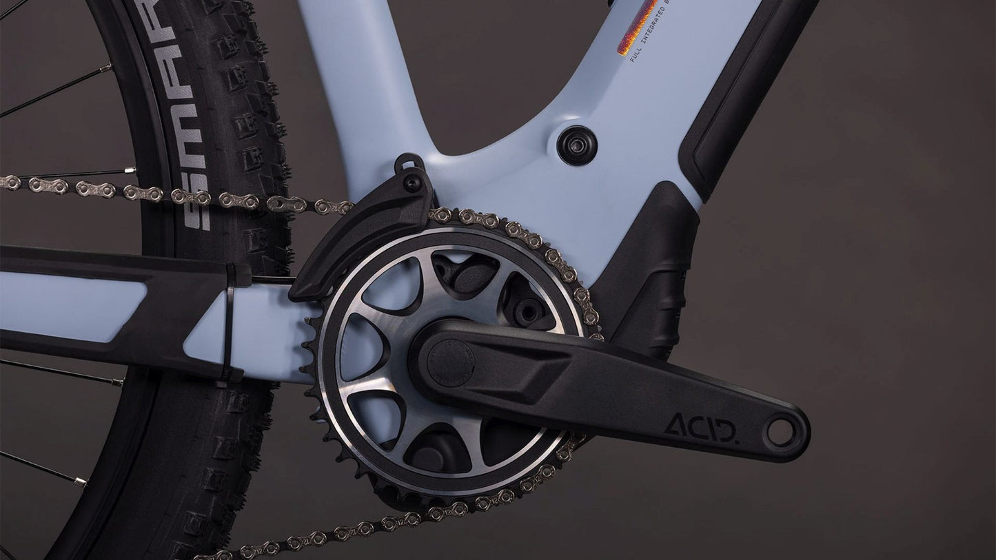 CUBE REACTION HYBRID SLX 800 eMTB BIKE 2026 GAUZEGREY' N 'ICEBLUE