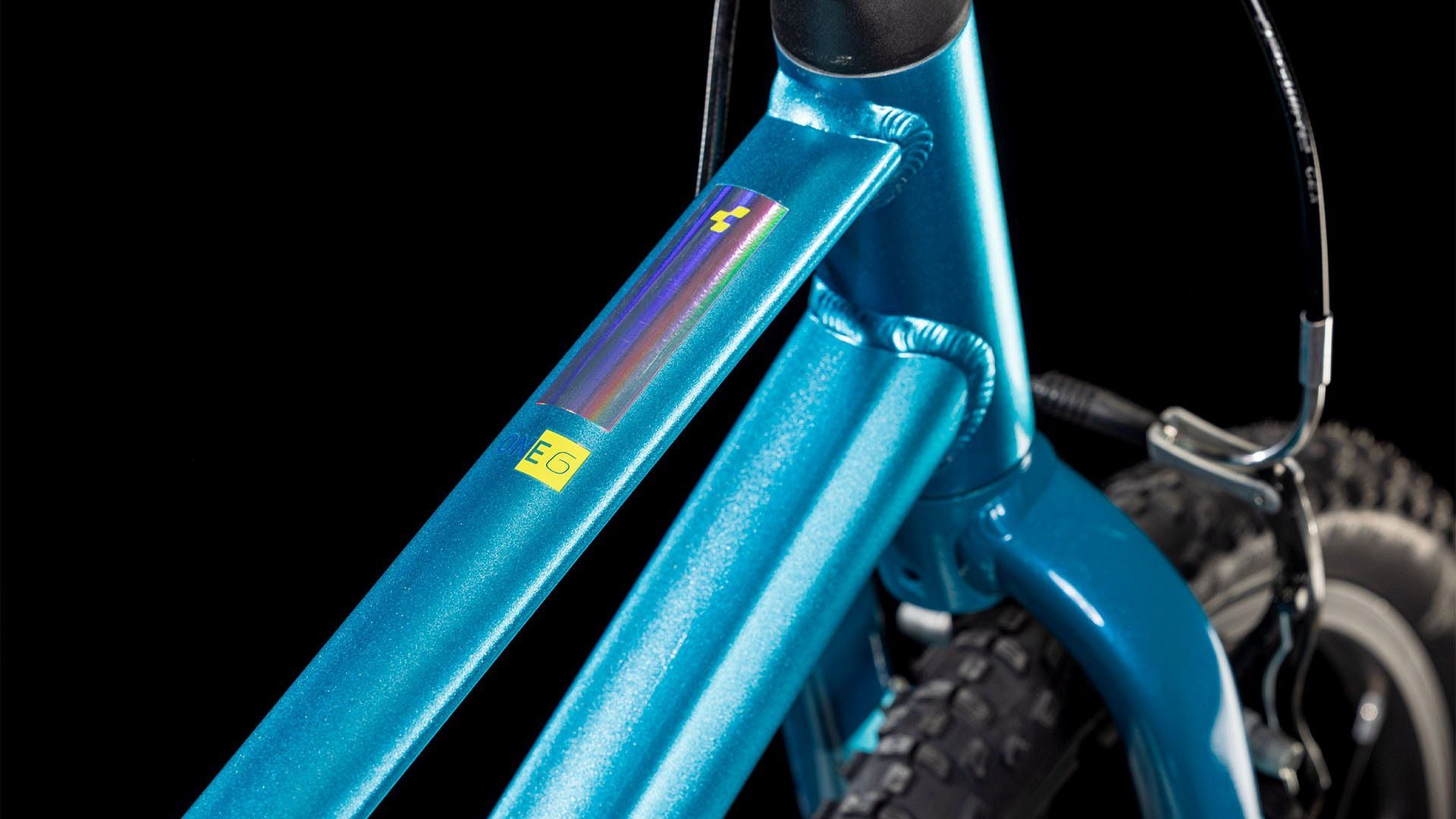 CUBE NUMOVE 160 KID'S MTB BIKE 2025 BLUE' N 'LIME
