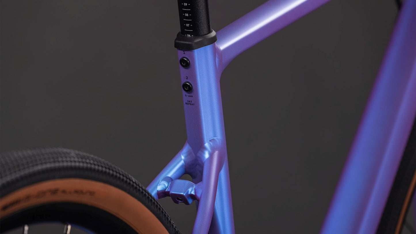 CUBE NUROAD EX GRAVEL BIKE 2026 BLUEIRIS' N 'LILAC