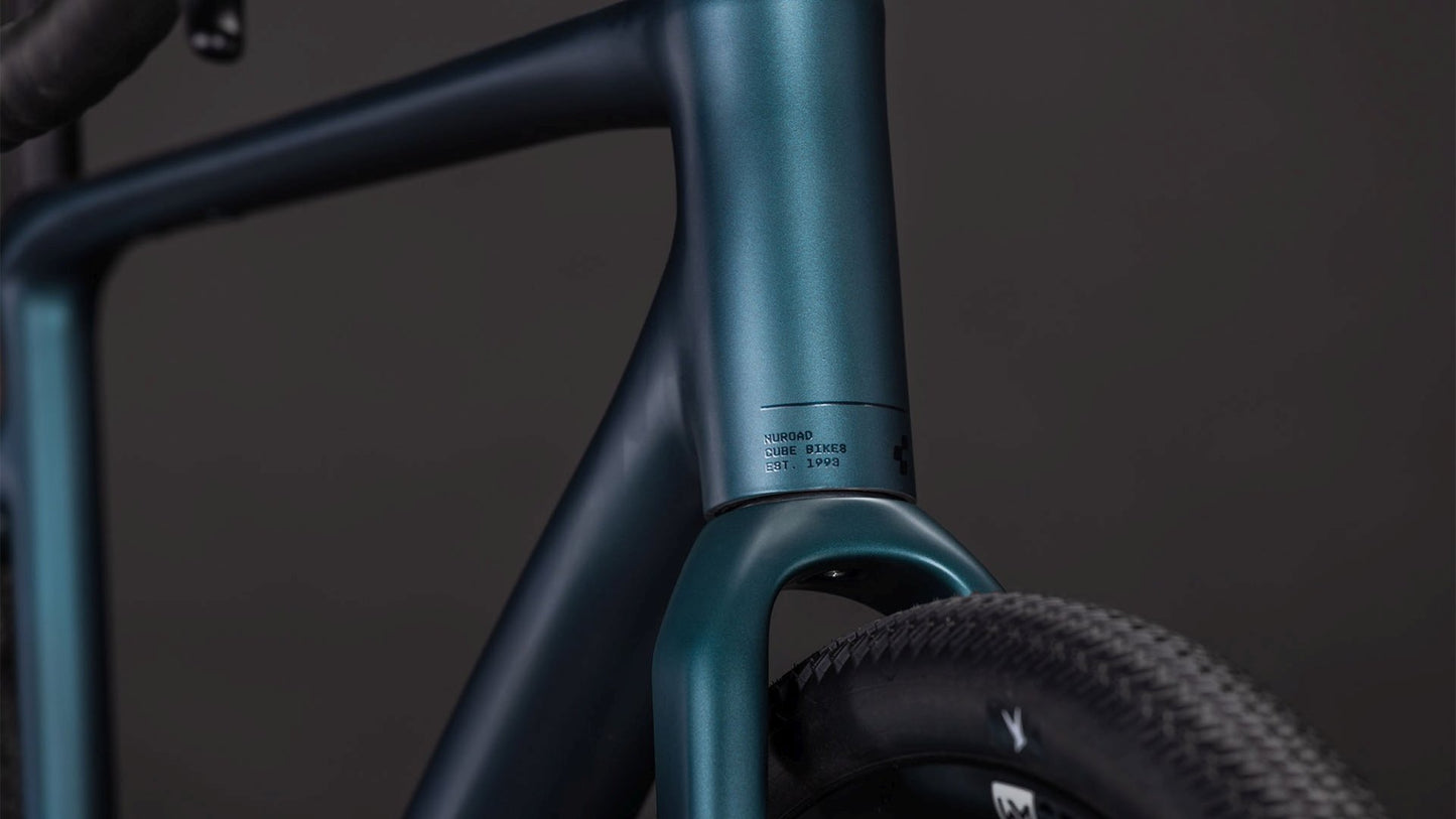 CUBE NUROAD RACE GRAVEL BIKE 2026 ROYALGREEN' N 'BLACK