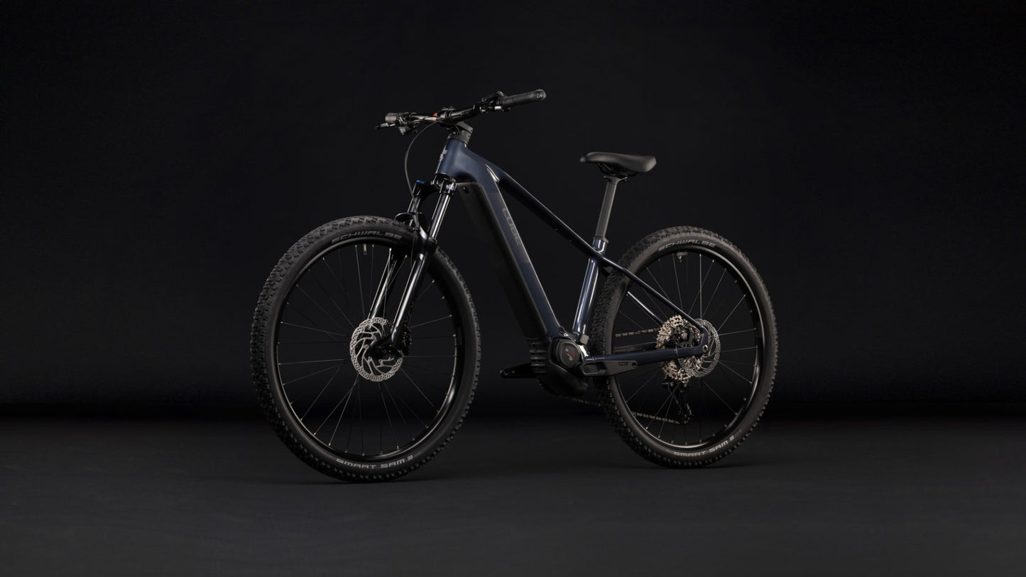 CUBE REACTION HYBRID ONE 720 HARDTAIL eMTB BIKE 2027 OOLONGGREY 'N' REFLEX
