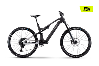 HAIBIKE LYKE CF 10 FULL SUSPENSION eMTB BIKE 2025 MATT CARBON/SILVER