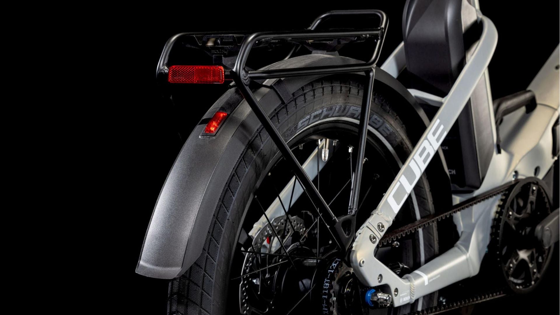 CUBE FOLD HYBRID COMFORT 500 eBIKE 2025 PEARLYSILVER´ N ´WHITE