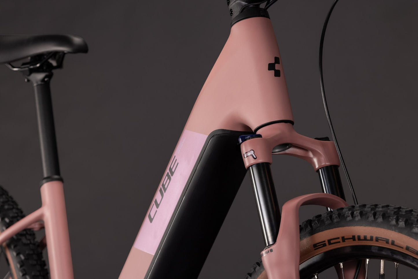 CUBE REACTION HYBRID PERFORMANCE 720 HARDTAIL eMTB BIKE 2027 RUBY 'N' BLACK (EASY ENTRY)
