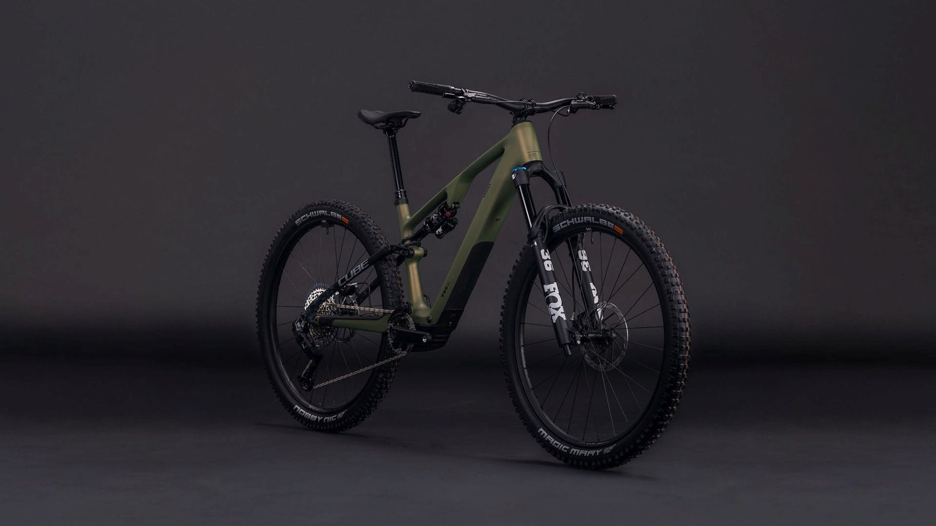 CUBE AMS HYBRID ONE44 C:68X TM 400X eMTB BIKE 2026 REEDGREEN' N 'MATRIX