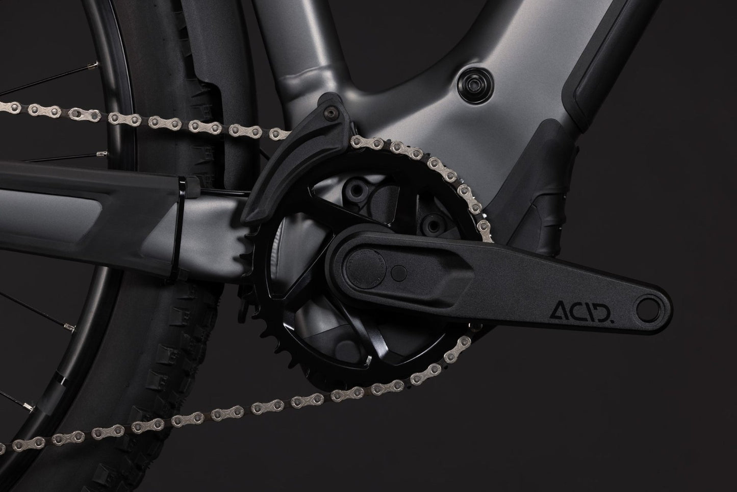 CUBE REACTION HYBRID RACE 800 FE eMTB BIKE 2027 SLABGREY 'N' CHROME