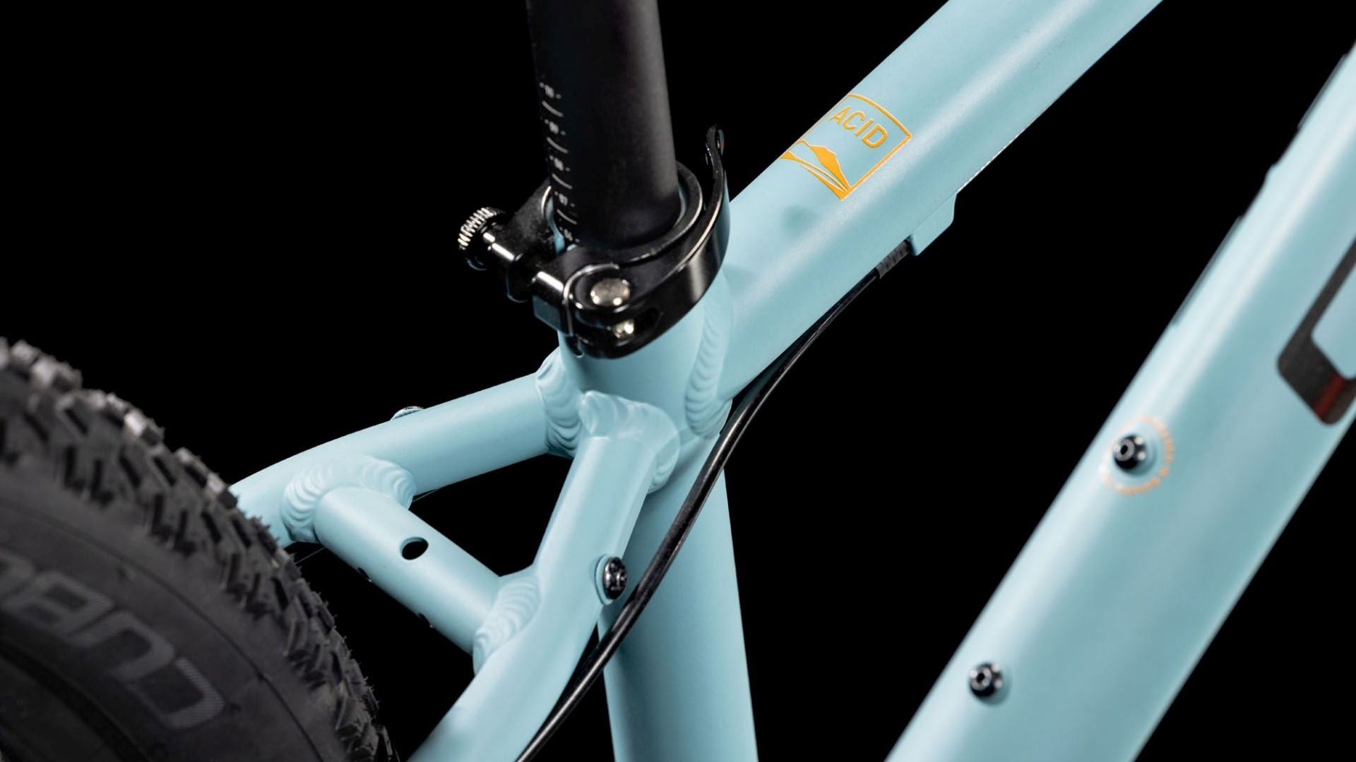 CUBE ACID 240 DISC KID'S BIKE 2025 PISTACHIO' N 'ORANGE