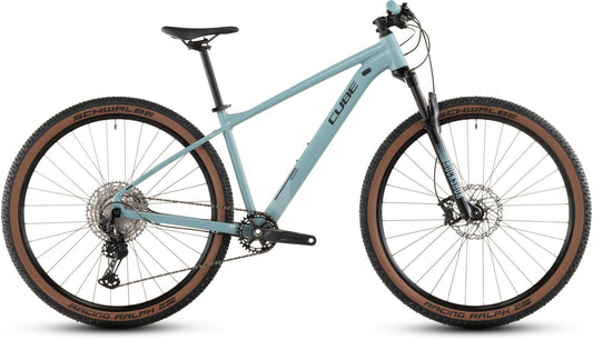 CUBE REACTION SLX HARDTAIL MTB BIKE 2026 TEALGREY' N 'BLACK