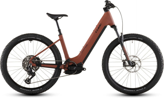 CUBE REACTION HYBRID RACE 800 EASY ENTRY eMTB BIKE 2026 AMBER' N 'BLACK