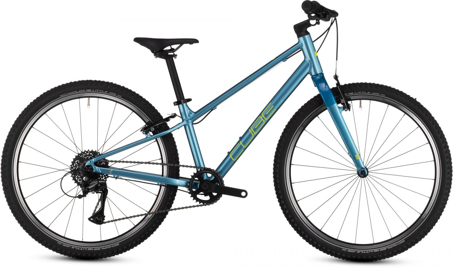 CUBE NUMOVE 240 KID'S MTB BIKE 2025 BLUE' N 'LIME