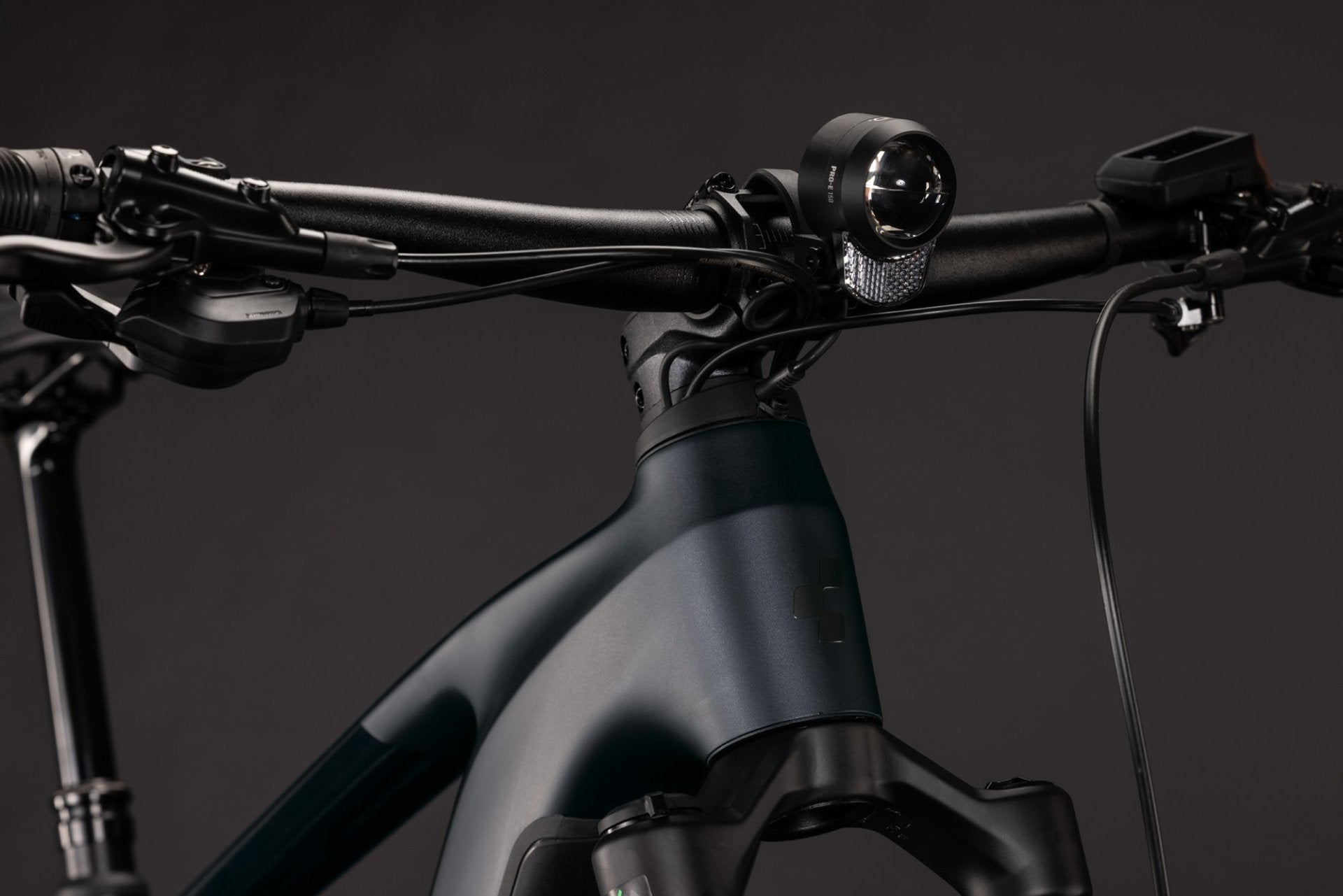 CUBE STEREO HYBRID ONE44 ELECTRIC MTB BIKE 2027 COAL 'N' BLACK