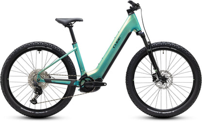 CUBE REACTION HYBRID PERFORMANCE 720 HARDTAIL eMTB BIKE 2027 MALDIVIAN 'N' BLACK (EASY ENTRY)