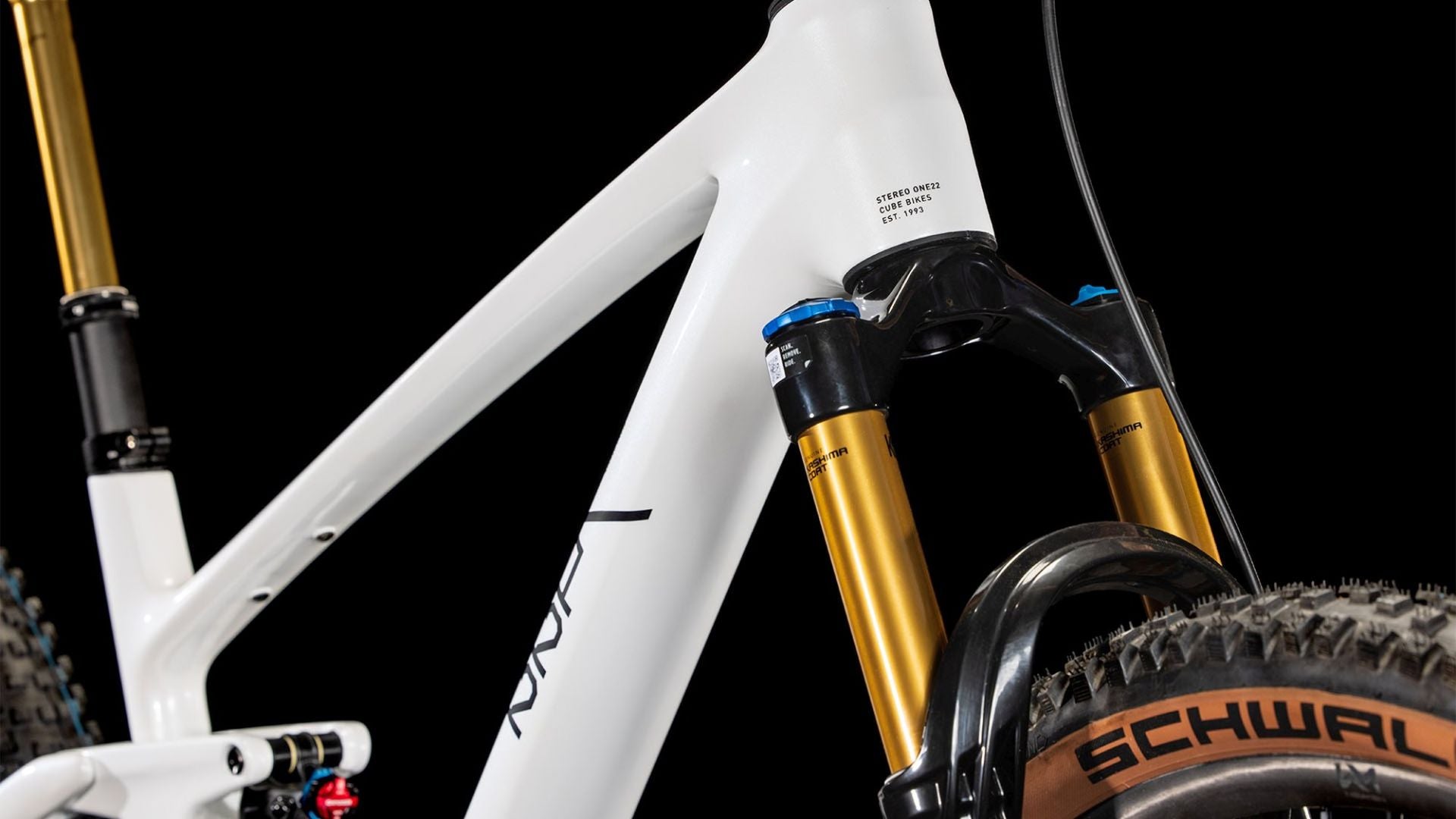 CUBE STEREO ONE22 C:62 SLT 29 FS MTB BIKE 2026 METALLICWHITE' N 'BLACK