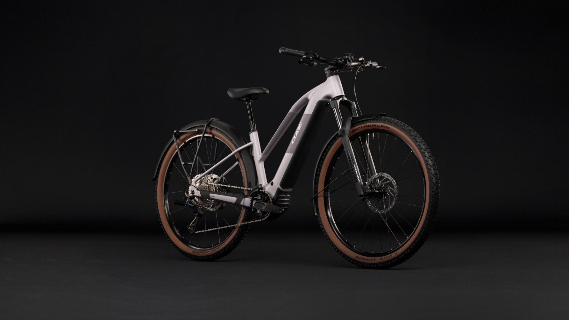 CUBE REACTION HYBRID PRO 800 FE eMTB BIKE 2027 LILACBREEZE 'N' PRIZM (TRAPEZE)