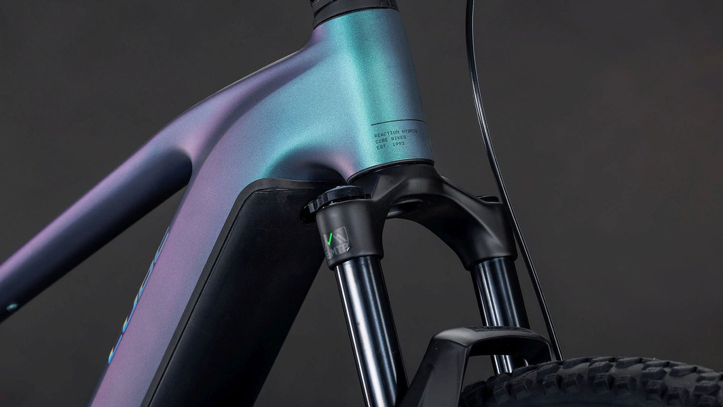 CUBE REACTION HYBRID RACE 800 eMTB BIKE 2026 POLARLIGHT' N 'PRISM